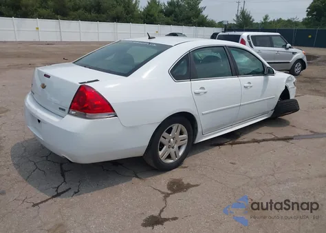 2012 Chevrolet Impala Lt из США, поврежденный, VIN 2G1WG5E37C1311982